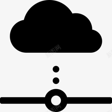 云离线计算断开连接图标图标