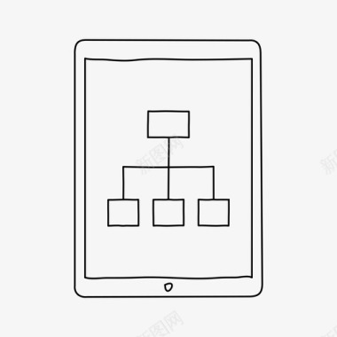 平板电脑主ipad站点地图设备屏幕图标图标