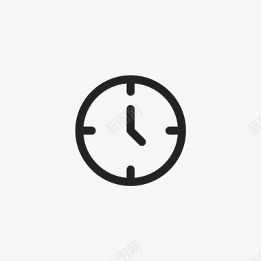 钟小时时间图标图标
