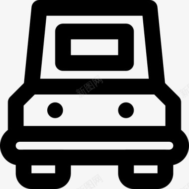 运输卡车运输工具车辆图标图标