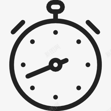 秒表商务时钟图标图标