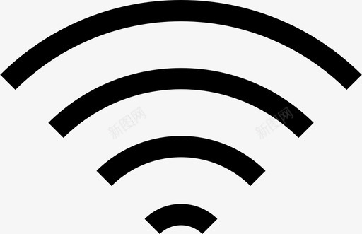 信号定位wifi连接互联网图标图标