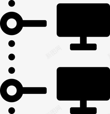 SEO和网络数据计算机脱机设备断开连接图标图标