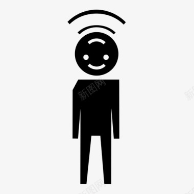无意识wifi无线图标图标