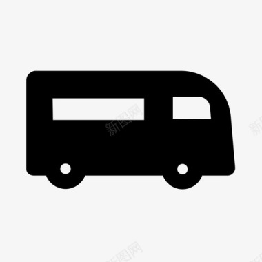 巴士汽车马车图标图标
