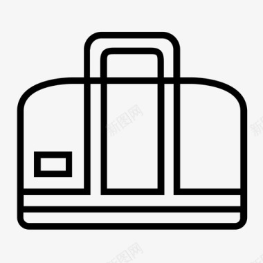 行李袋配件袋子图标图标