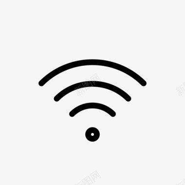 互联网矢量wifi互联网wifi连接图标图标