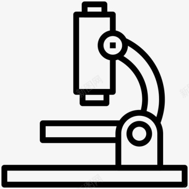 重叠重叠测试实验室显微镜图标图标