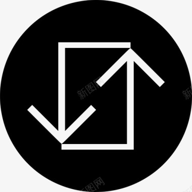 向左旋转重复循环重放图标图标