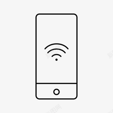 路由信号iphonewifi设备屏幕图标图标