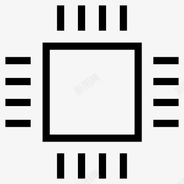 消费CPUcpu计算机电子图标图标