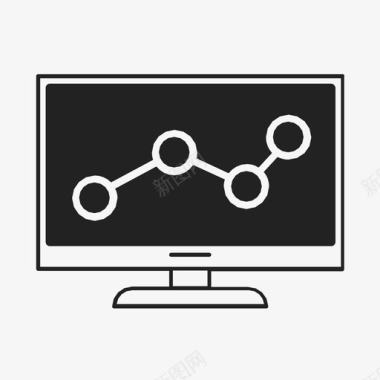 分析图表模板下载基金图表监视器分析图表图标图标