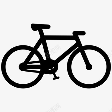 自行车山地自行车运动图标图标