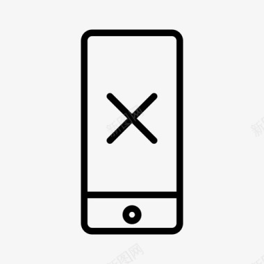 错误标志iphone取消设备错误图标图标