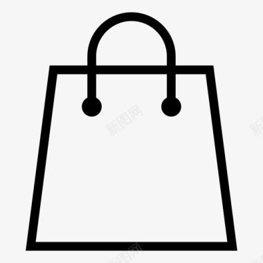 购物袋零售销售图标图标