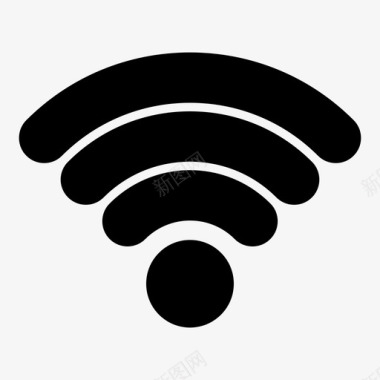 妇科技术标志wifi通信技术图标图标