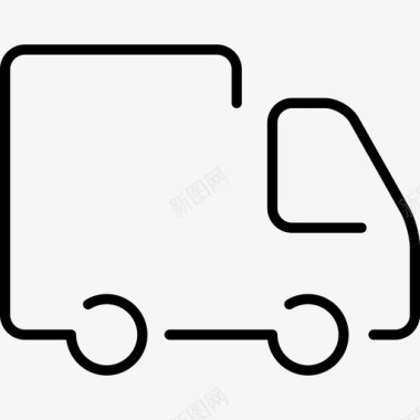 物流物流卡车超薄运输概述物流超薄图标图标