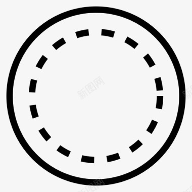 圆点圆内一个图标图标
