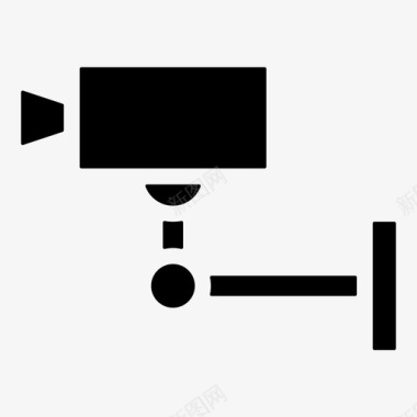 无毒标志保安摄像机闭路电视闭路电视摄像机图标图标