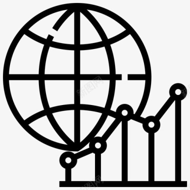 彩色信息图表信息图表商业营销图标图标