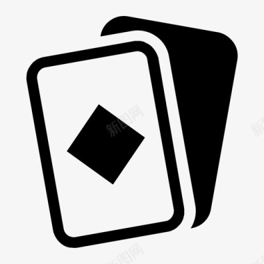 小鬼纸牌钻石卡赌场游戏图标图标