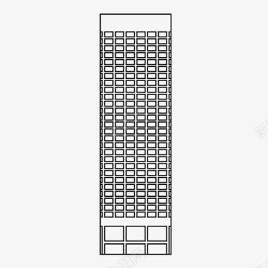 展览展示公司办公楼建筑公司大楼图标图标