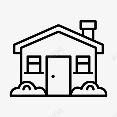 小房子免抠房子家小房子图标图标