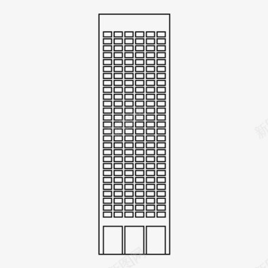 办公楼建筑公司大楼图标图标