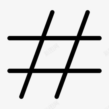 hashtaghashtagsharptwitter图标图标