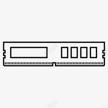 电脑主机硬件计算机硬件内存ramddr3计算机硬件随机存取内存图标图标