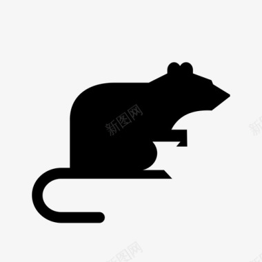老鼠坐着妈妈图标图标