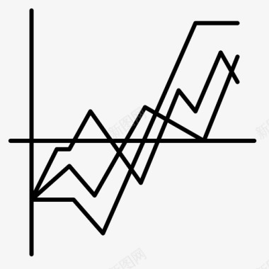 绿色信息图表图表分析信息图表图标图标