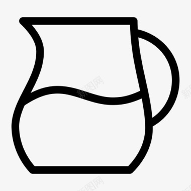 水壶陶器厨房用具图标图标