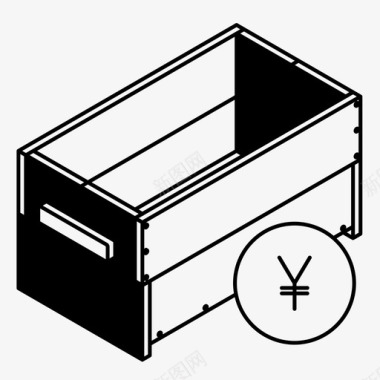 心愿箱工具箱结帐交货图标图标