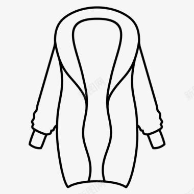 外套休闲服服装图标图标