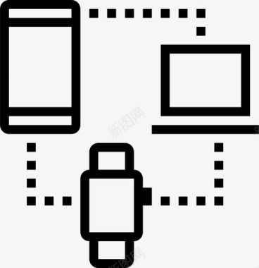 苹果智能手表贴苹果手表备份电脑手机图标图标