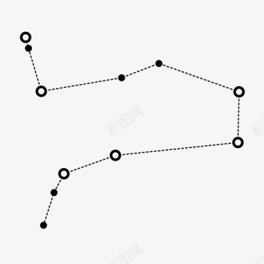 矢量香水瓶图案双胞胎星座双子座图标图标