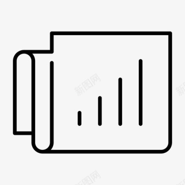 报告报纸信息图表图标图标