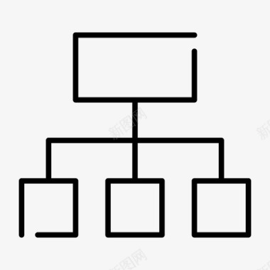 系统网络网络结构图标图标