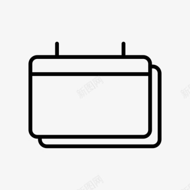 加油机器日程表空白日历空日程表图标图标