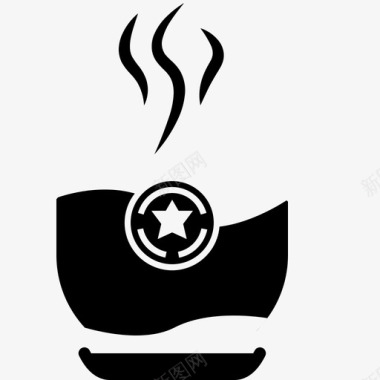 一杯咖啡咖啡店饮料图标图标