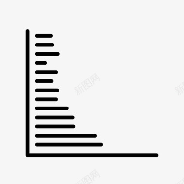 柱状图分析数学图标图标