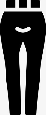 紧身裤服装时尚图标图标