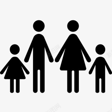 夫妻夫妇家庭孩子夫妻图标图标