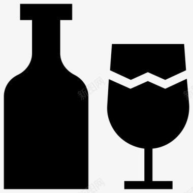 酒庆祝饮酒图标图标