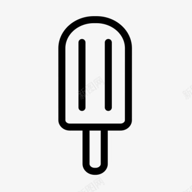冰激凌棒棒糖甜点冰激凌图标图标