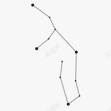 处女座星座网络图标图标