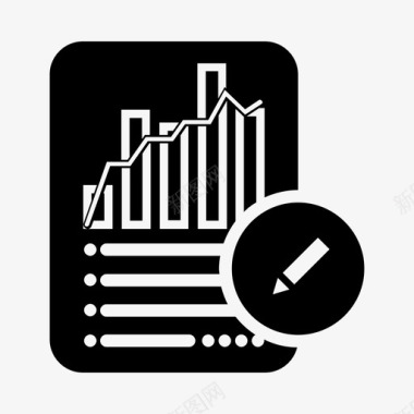 销售业绩报表统计报表编辑代数更改图标图标