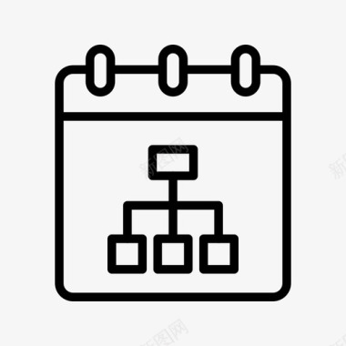 网站标志网站地图笔记本日历记事本图标图标