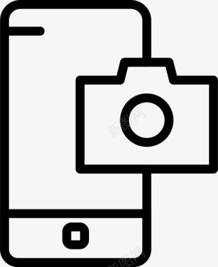 手机标识手机摄像头通讯功能图标图标